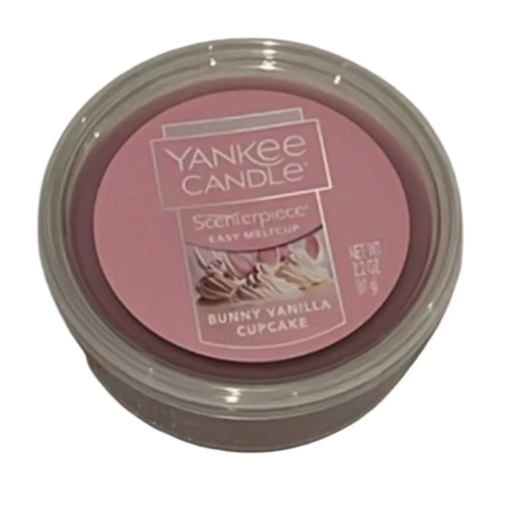🆕 Yankee Candle Scenterpiece Easy MeltCup Bunny Vanilla Cupcake